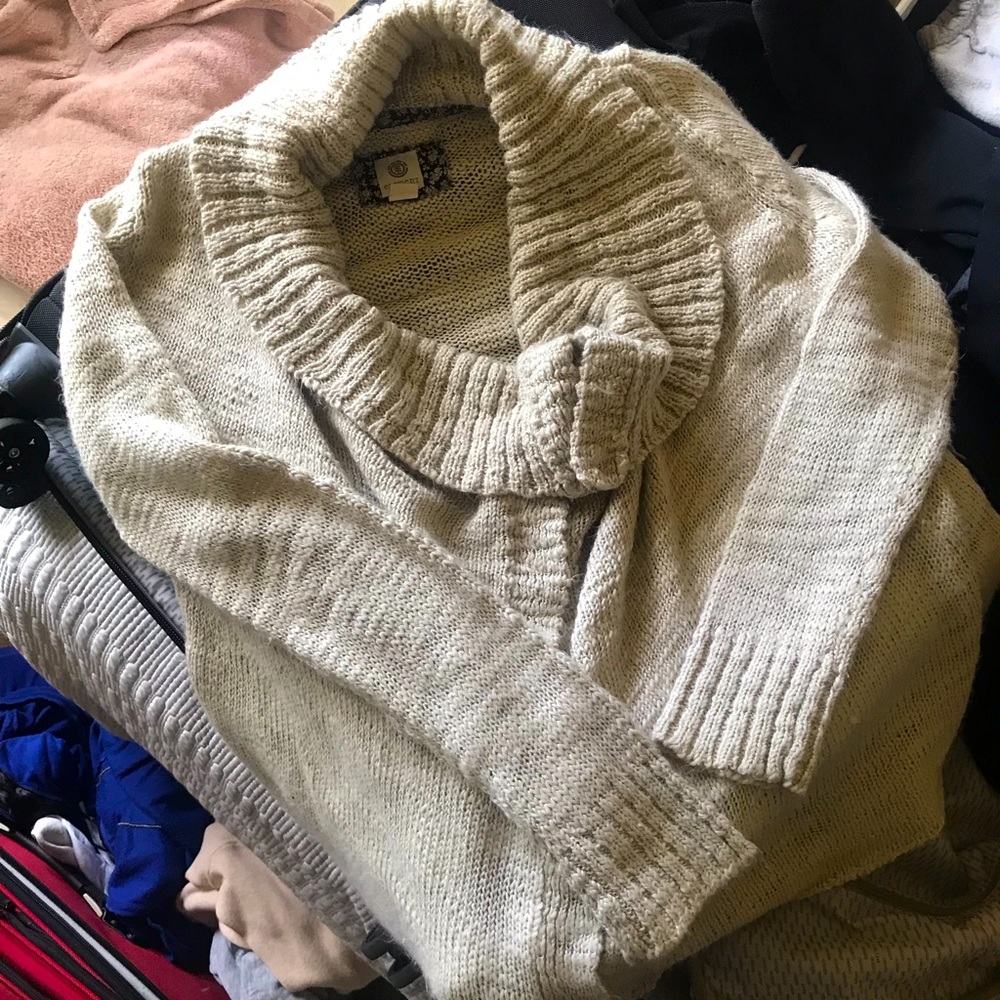 Element women’s Loose Neck Button-up Sweater